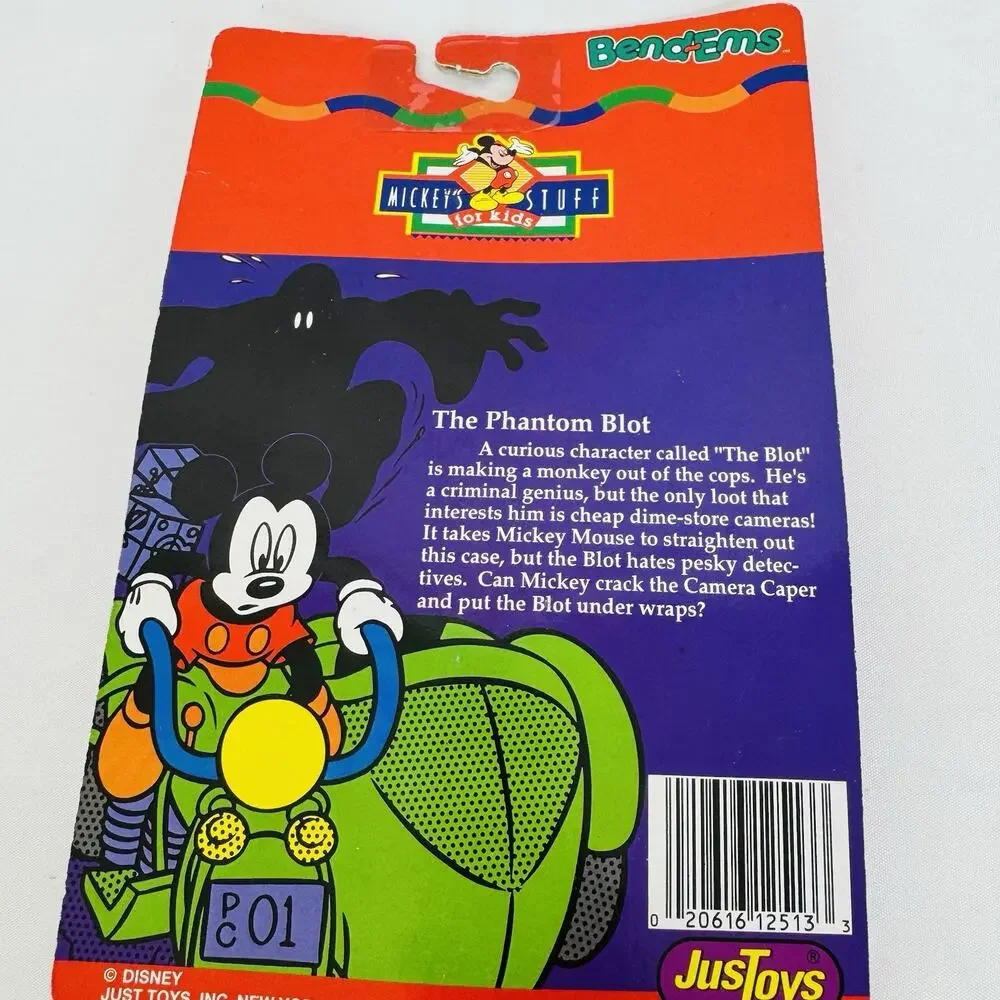 Disney Bend-Ems‎ The Phantom Blot Police Chief from JusToys B